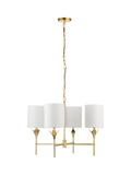 John Lewis 4 arm brass chandelier ceiling light UK version