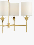 John Lewis 4 arm brass chandelier ceiling light UK version