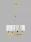 John Lewis 4 arm brass chandelier ceiling light UK version