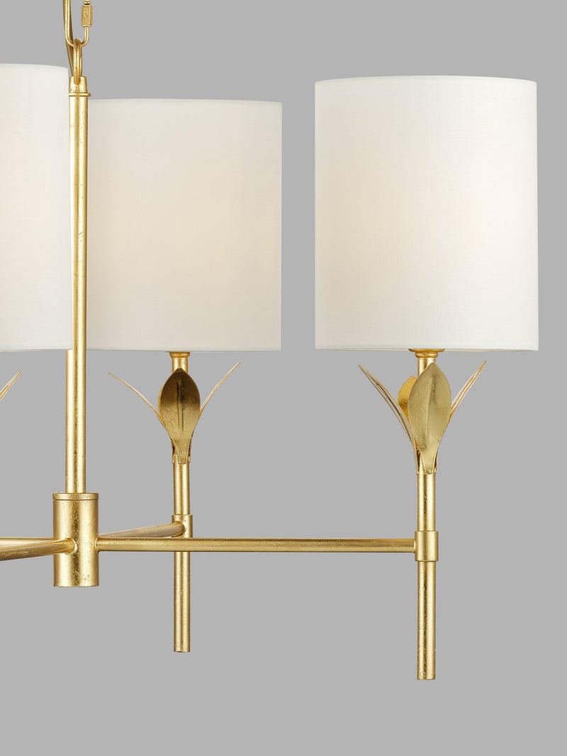 John Lewis 4 arm brass chandelier ceiling light UK version