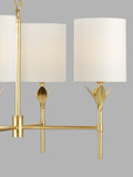 John Lewis 4 arm brass chandelier ceiling light UK version