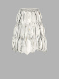 John Lewis Marlow crystal glass ceiling shade chrome 15x12.5cm (British brand)