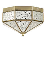 John Lewis John Lewis Romy Flush Mount Ceiling Light, Glass- Buy online at McGrocer