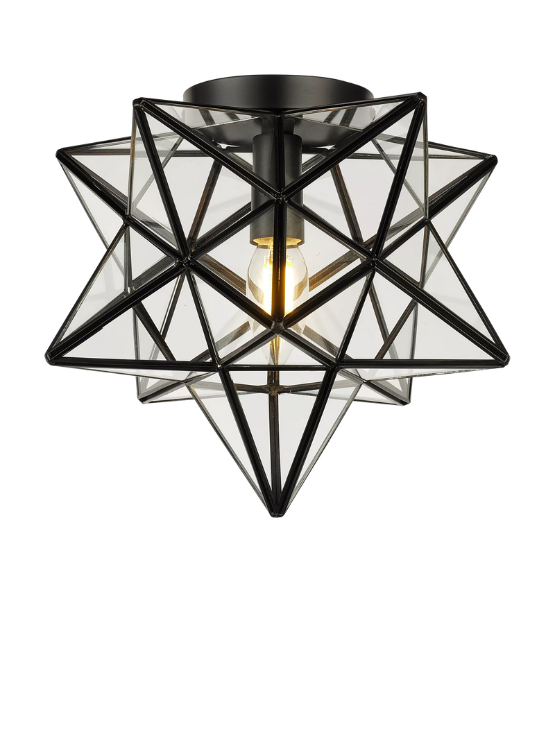 John Lewis star semi-flush pendant ceiling light, imported from the UK