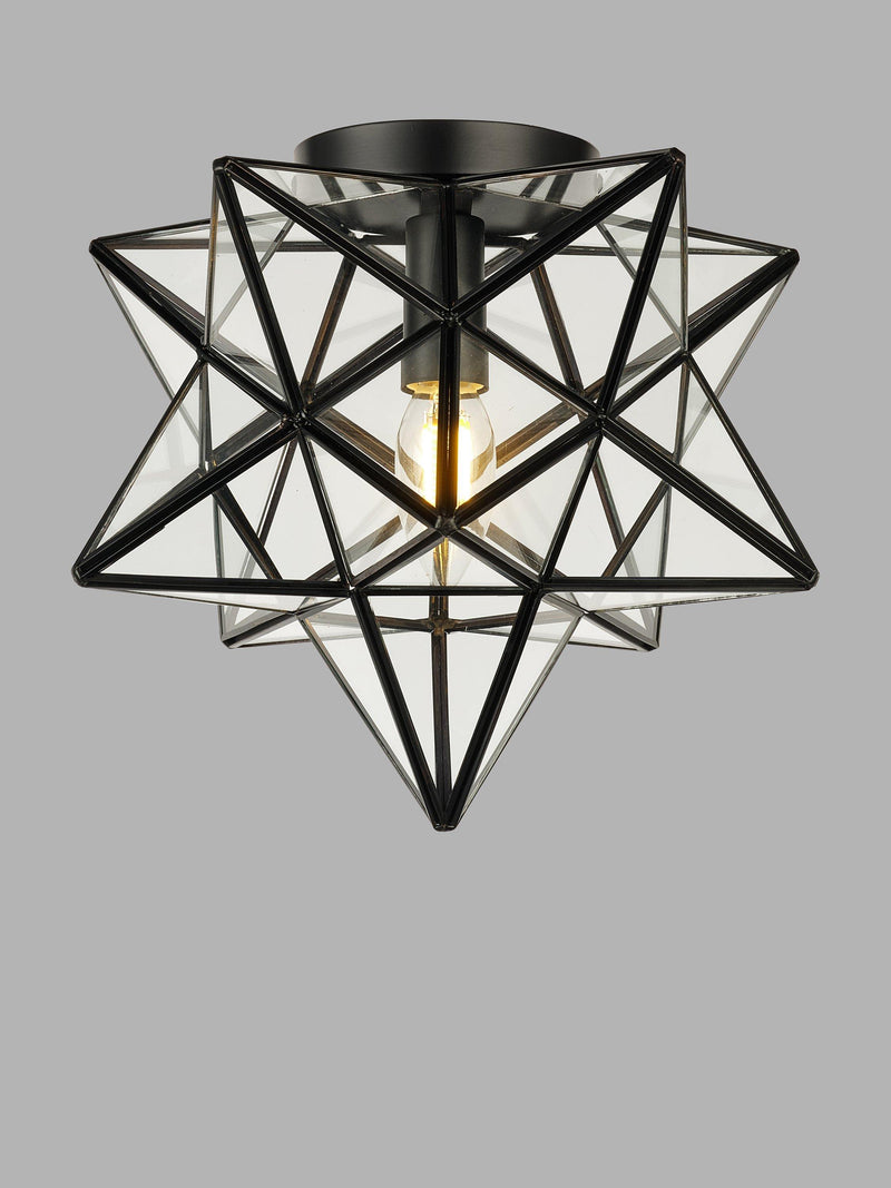 John Lewis star semi-flush pendant ceiling light, imported from the UK