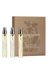 John Lewis Molton Brown Fresh & Woody Eau de Parfum Discovery Fragrance Gift Set, 3 x 7.5ml- Buy online at McGrocer