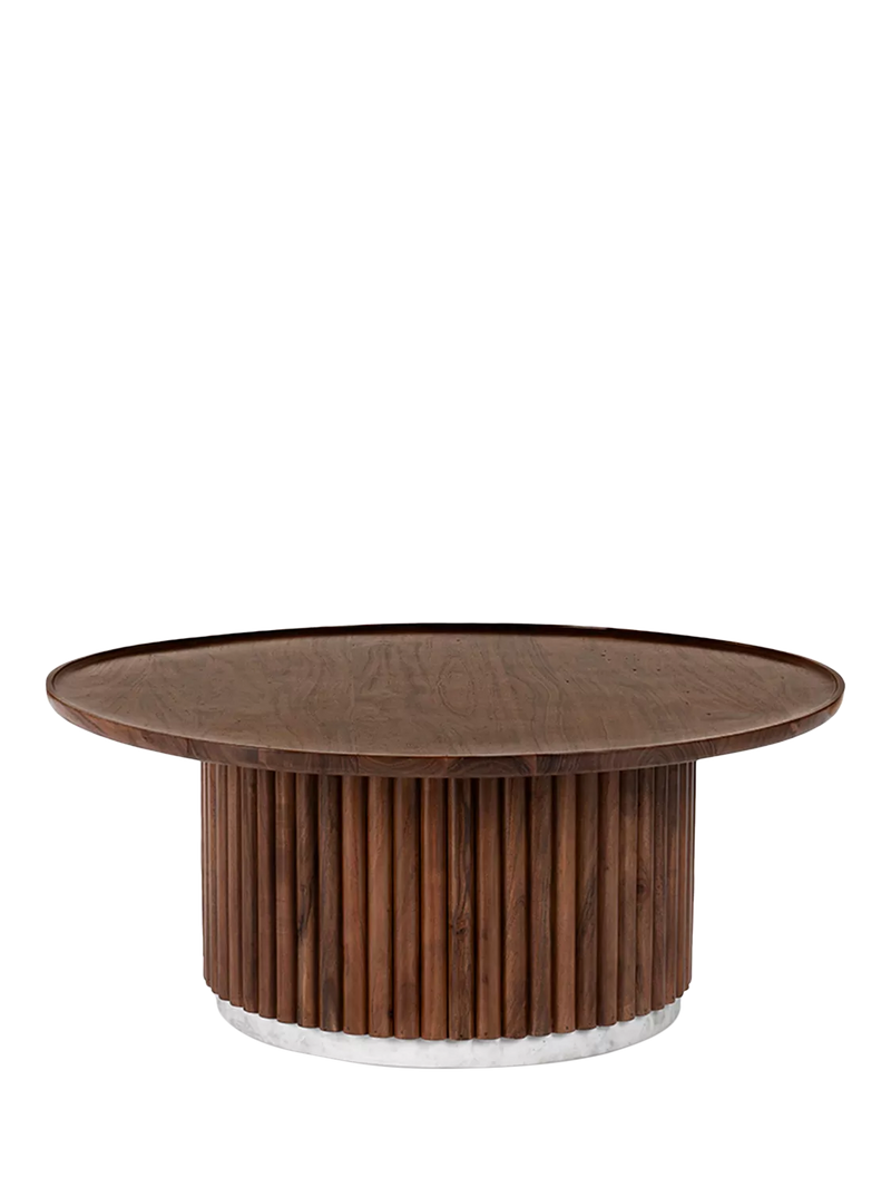 Swoon Skinner coffee table dark brown, imported from the UK