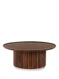 Swoon Skinner coffee table dark brown, imported from the UK