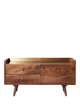 John Lewis Swoon Fresco Light Brown Media Unit- Buy online at McGrocer