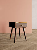 Swoon Fresco side table in light brown (British brand)