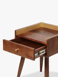 Swoon Fresco side table in light brown (British brand)