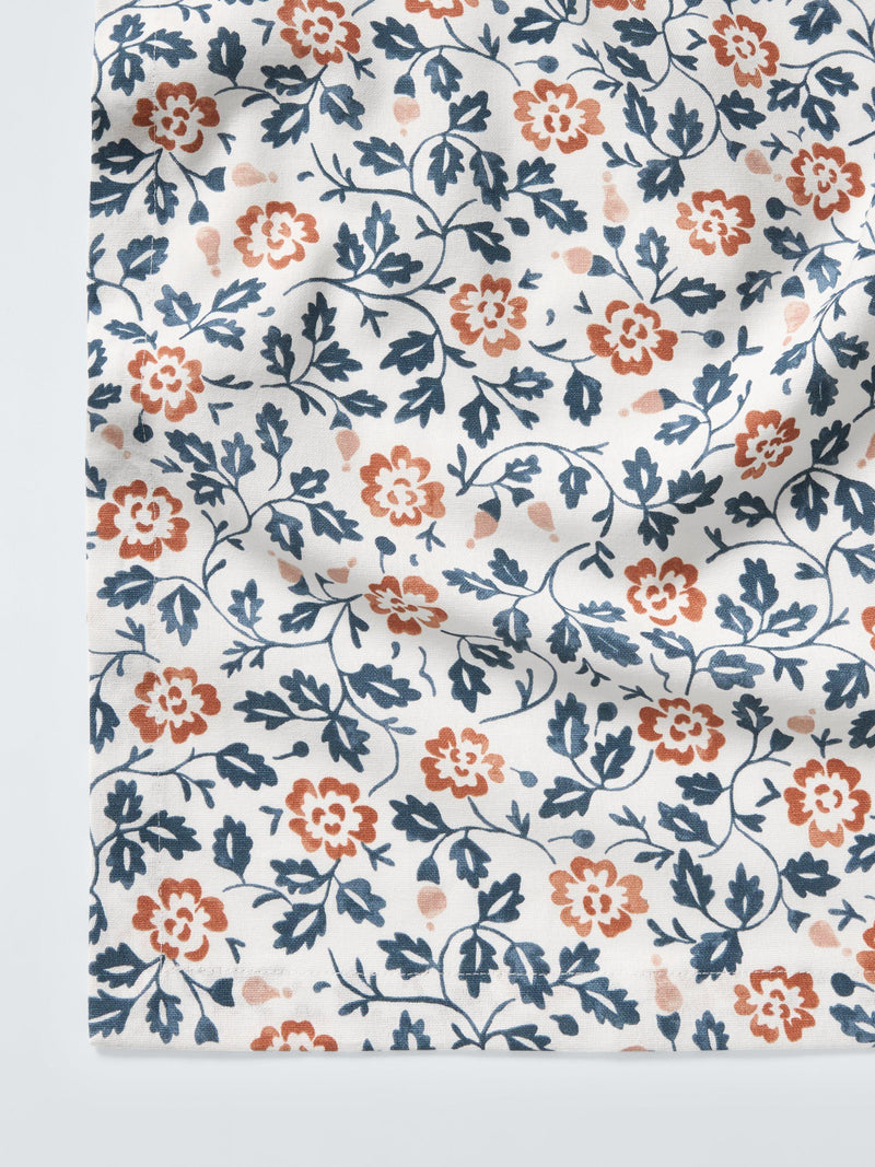 John Lewis floral cotton tablecloth 180x140cm, imported from the UK