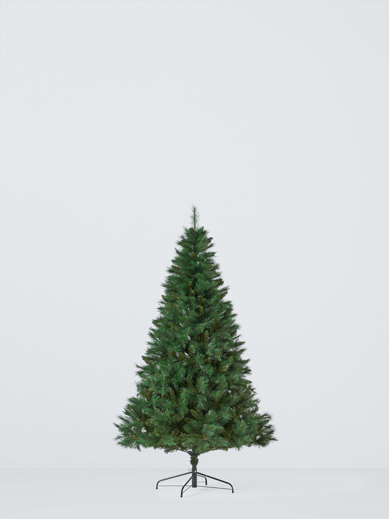 Dark Green Artificial Christmas Tree, Unlit, Bushy Conical Design