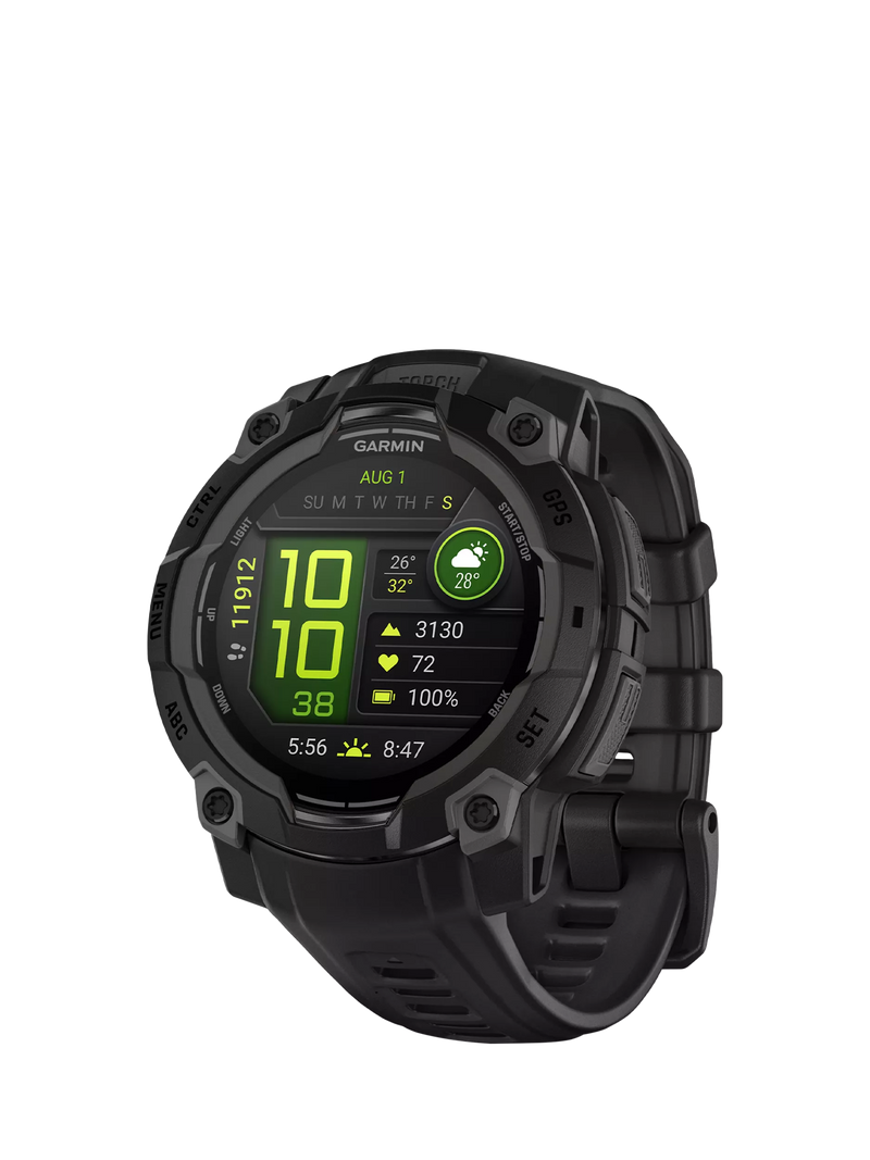 Garmin Instinct 3 rugged GPS smartwatch 45mm black, UK version