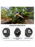 Garmin rugged GPS smartwatch Black/Charcoal 40mm, imported from the UK