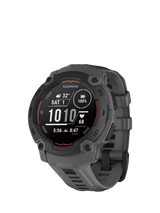 John Lewis Garmin Instinct E Rugged GPS Smartwatch, 45mm, Black/Charcoal- Buy online at McGrocer