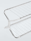 John Lewis chrome shoe rack 2-tier, imported from the UK