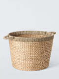 John Lewis bulrush round storage basket large natural - (British brand)