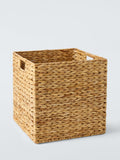 John Lewis Bulrush Storage Cube, Natural, UK version