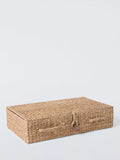 John Lewis bulrush underbed storage box natural (British brand)