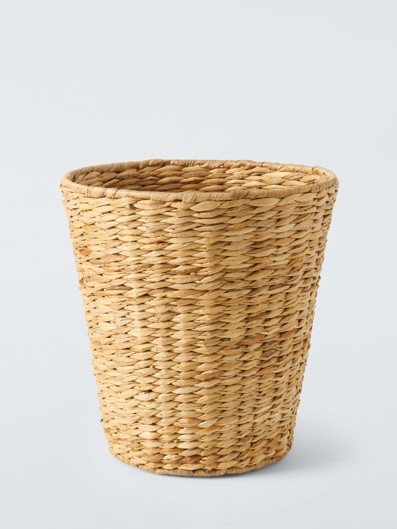 John Lewis bulrush waste paper bin in natural finish, UK version