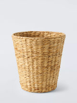 John Lewis Natural Bulrush Woven Waste Paper Bin for Home or Office- Buy online at McGrocer