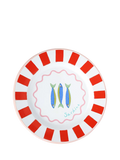 Talking Tables sardine fish enamel plate 25cm (British brand)