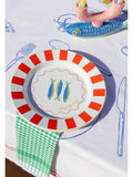 Talking Tables sardine fish enamel plate 25cm (British brand)
