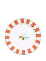 John Lewis Talking Tables Bon Appetit Olive Enamel Dinner Plate 20cm- Buy online at McGrocer