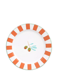 Talking Tables olive enamel plate 20cm, UK version
