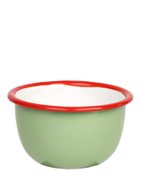 John Lewis Talking Tables Bon Appetit Olive Enamel Bowl Green 10cm- Buy online at McGrocer