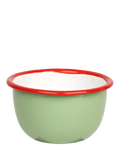 Talking Tables green olive enamel bowl 10cm, UK version