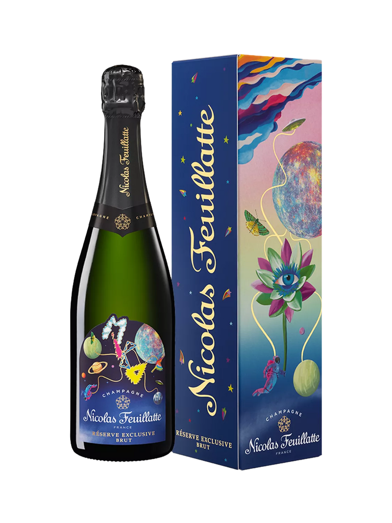 Nicolas Feuillatte limited edition Brut champagne 75cl, UK version
