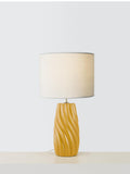John Lewis Ripple ceramic lamp base H34cm - British product