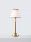 John Lewis Baily large rechargeable table lamp in brass - British product