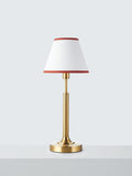 John Lewis Baily large rechargeable table lamp in brass - British product