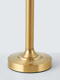 John Lewis Baily large rechargeable table lamp in brass - British product