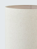 John Lewis Fulbrook ribbed glass floor lamp clear H111cm (British brand)