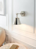John Lewis Nicolas down lighter wall light nickel - British product