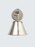 John Lewis Nicolas down lighter wall light nickel - British product