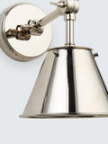 John Lewis Nicolas down lighter wall light nickel - British product