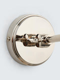 John Lewis Nicolas down lighter wall light nickel - British product
