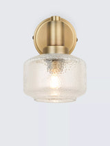 John Lewis John Lewis Ruisseau Wall/Ceiling Light, Antique Brass- Buy online at McGrocer