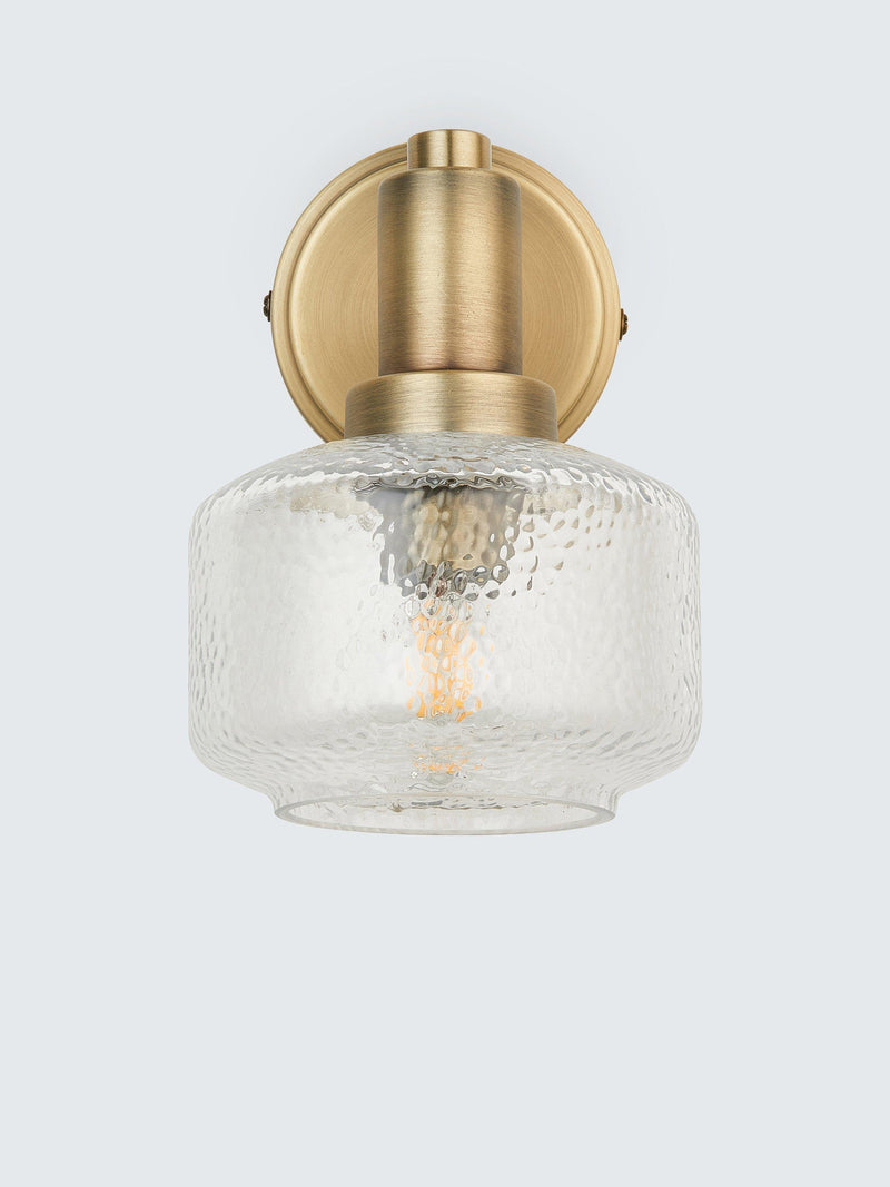 John Lewis Ruisseau wall light antique brass (British brand)