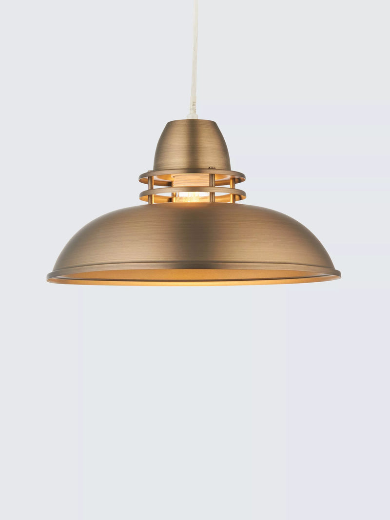 John Lewis Carmine Easy-to-Fit Ceiling Shade, Bronze