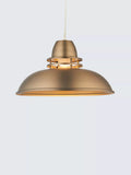 John Lewis Carmine Easy-to-Fit Ceiling Shade, Bronze