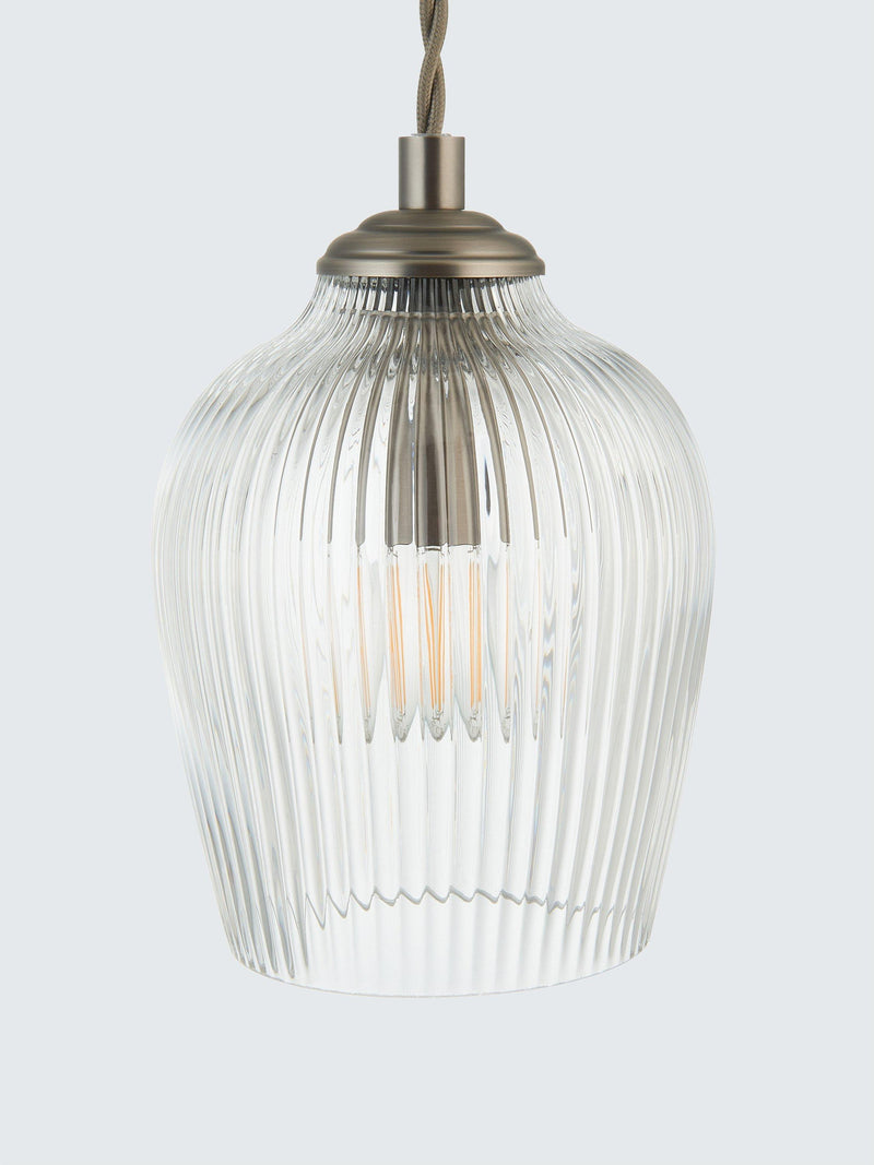 John Lewis Fulbrook 4 glass shade ceiling light - British product