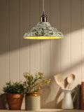 Joules pheasant print ceramic ceiling light light green, imported from the UK