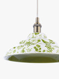 Joules pheasant print ceramic ceiling light light green, imported from the UK