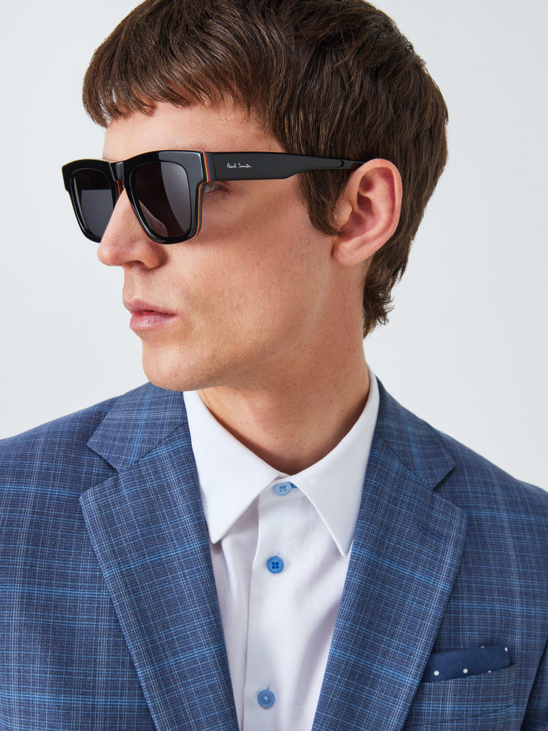 Paul Smith polka dot pocket square, imported from the UK